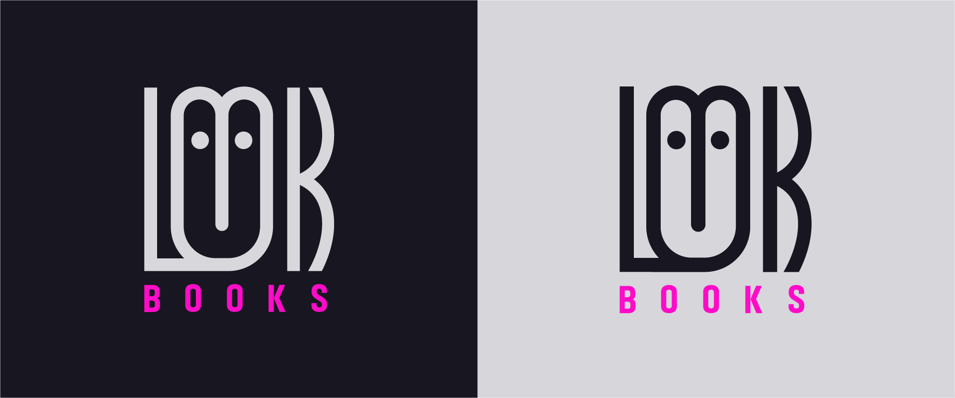Look Books Logo dark und light 